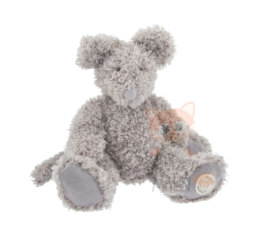  vite un câlin peluche zoé souris gris 